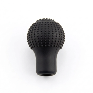 Couvre Pommeau de Levier de Vitesse en Silicone Antidérapant – Protection Embout Sélecteur – Noir / Rouge / Gris