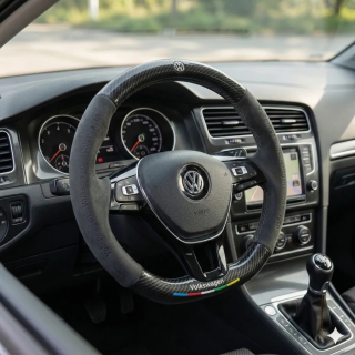 Cache Volant Sport Carbone Volkswagen | Antidérapant