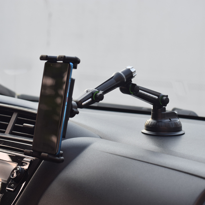 Support Téléphone Voiture Flexible Ventouse Rotation 360° Antichoc | DSK Auto Tunisie